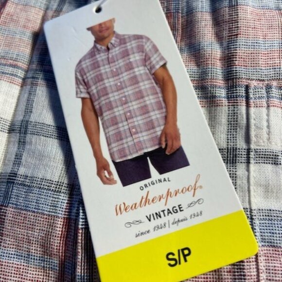 ✨✨Weatherproof Vintage Shirt Pink Small NWT - Picture 2 of 5